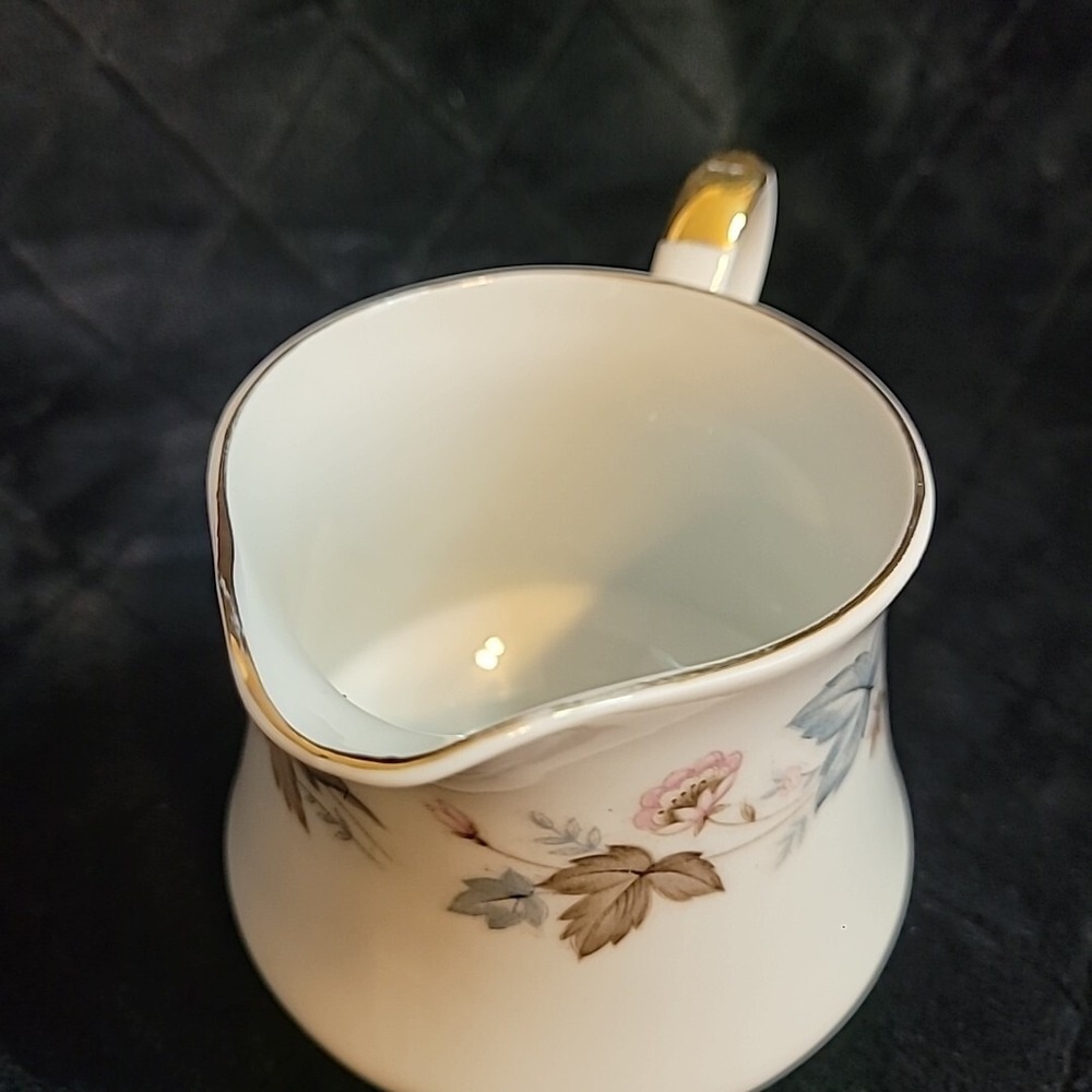 Empress China Chatham R1904 Creamer & Sugar Bowl + Lid Japan - Picture 11 of 16